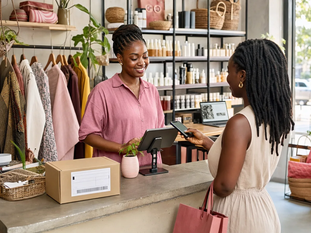 Warehouse and retail operations in Ghana